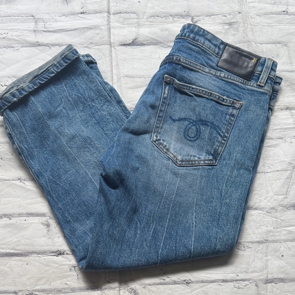 R13 Women's Blue Straight Jeans - Picture 1 of 4